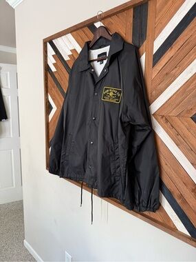 Men's Black Coach Jacket